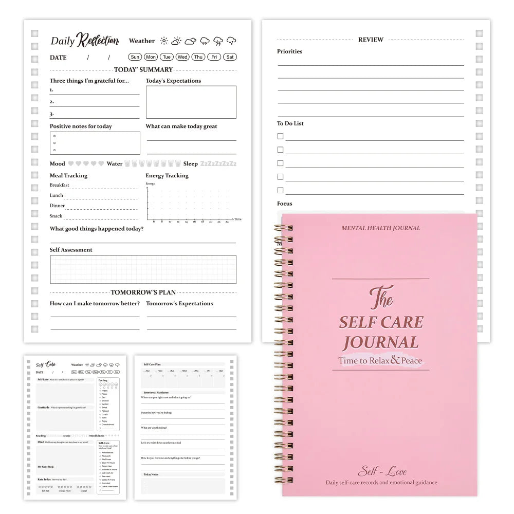 Daily Self-Care Journal TM - Lovidas